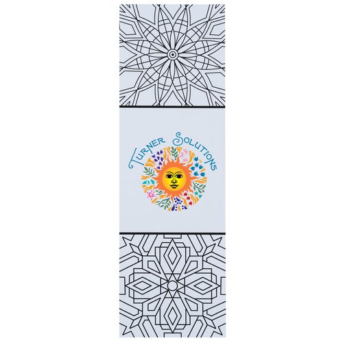 Colouring Bookmark - Geometric Main Image