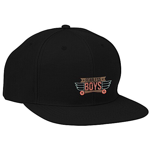 6 Panel Snapback Cap Main Image