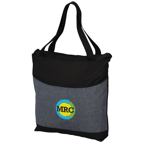 High Line Two-Tone Tote - Embroidered Main Image