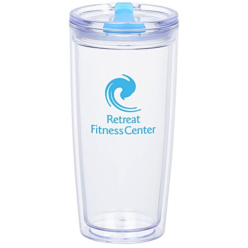 Clearly Acrylic Travel Tumbler - 20 oz. Main Image