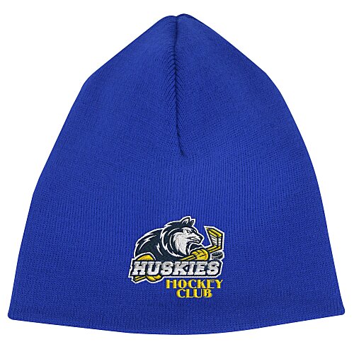 Fine-Knit Solid Beanie - 24 hr Main Image