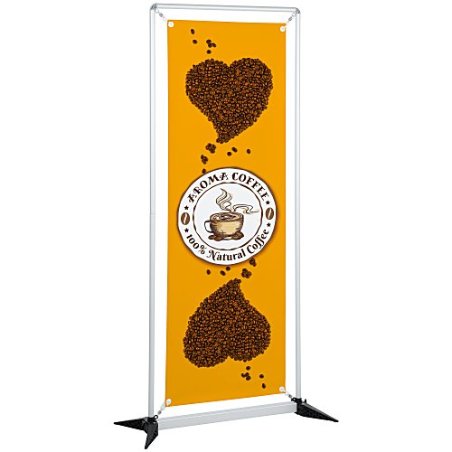 FrameWorx Banner Stand - 23 1/2 inches - Two Sided Main Image