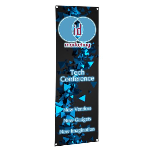 FrameWorx Banner Stand - 23 1/2 inches - Replacement Graphic - Two Sided Main Image