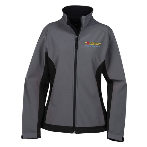 Concord Colourblock Soft Shell Jacket - Ladies' - 24 hr Main Image