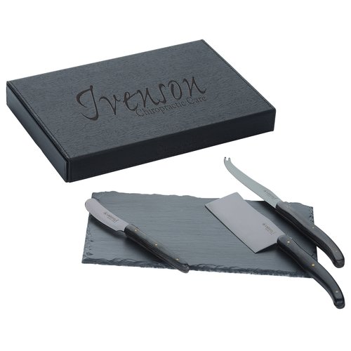 Laguiole Black Cheese & Serving Set Main Image