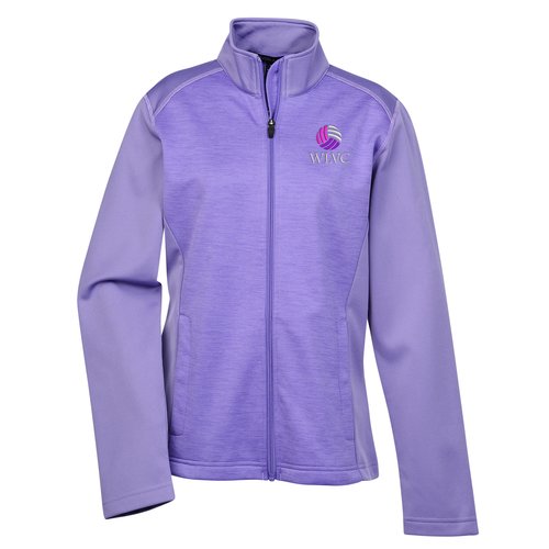 Newbury Colourblock Melange Fleece Jacket - Ladies' Main Image