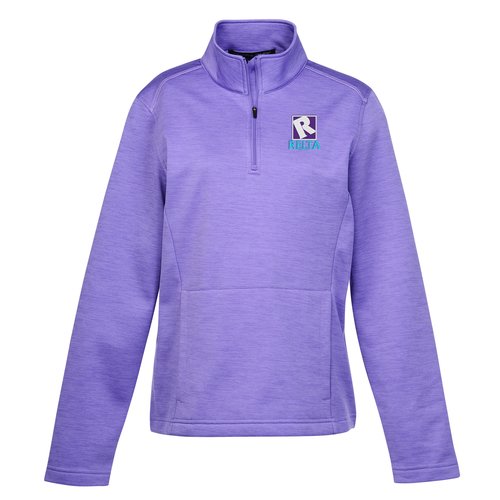 Newbury Melange Fleece 1/4-Zip Pullover - Ladies' Main Image