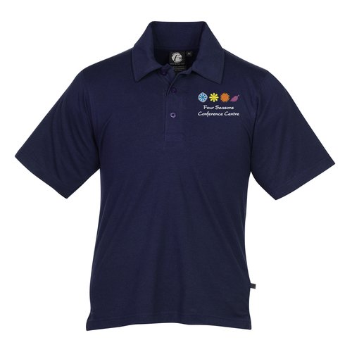 Ringspun Combed Cotton Jersey Polo - Men's - 24 hr Main Image