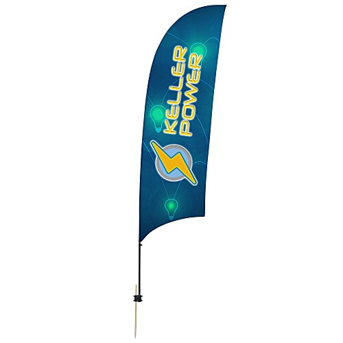 Outdoor Value Razor Sail Sign - 10 1/2 feet - One Sided Main Image