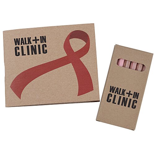 Adult Colouring Book To-Go Set - Awareness Ribbon Main Image