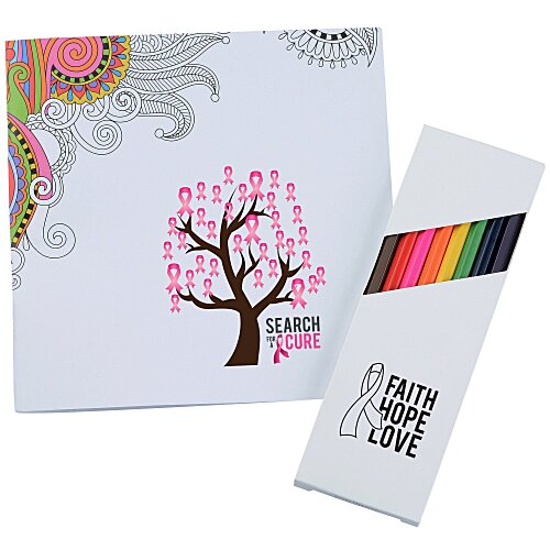 Colouring Book & Pencil Set Main Image