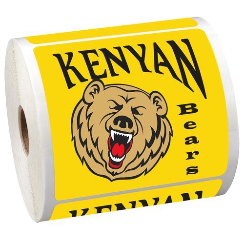 Full Colour Sticker by the Roll - Square - 4" x 4" Main Image