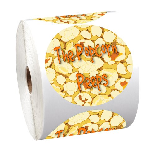 Full Colour Sticker by the Roll - Circle - 3 1/2 inches Main Image