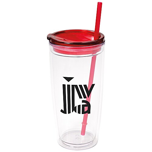 Flurry Tumbler with Straw - 20 oz. Main Image