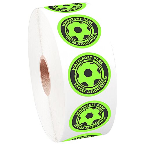 Sticker by the Roll - Circle - 1 1/4 inches Main Image