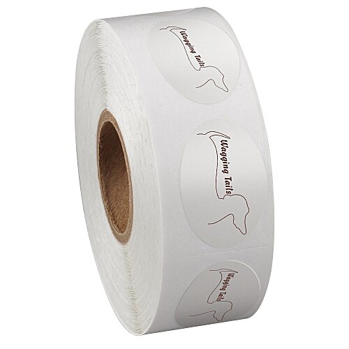 Sticker by the Roll - Oval - 3/4" x 1-1/8" Main Image