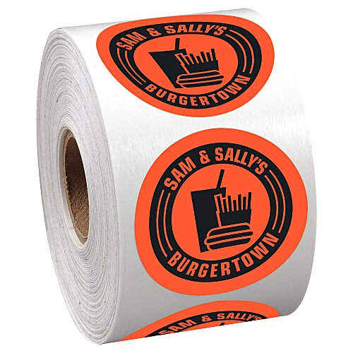 Sticker by the Roll - Circle - 1 3/4 inches Main Image