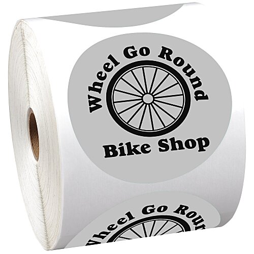 Sticker by the Roll - Circle - 3 1/2 inches Main Image