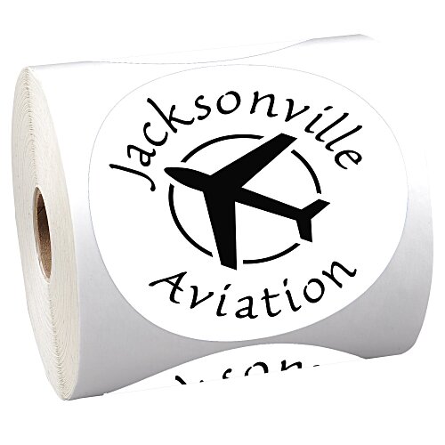 Sticker by the Roll - Circle - 4 inches Main Image
