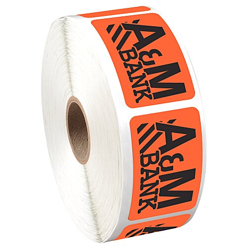 Sticker by the Roll - Rectangle - 1-1/4" x 2" Main Image