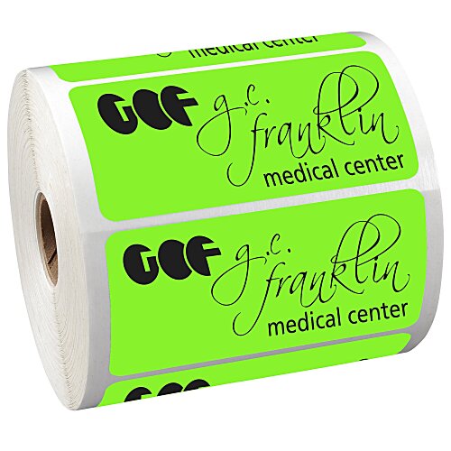 Sticker by the Roll - Rectangle - 2" x 4" Main Image