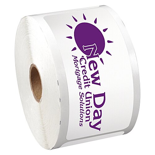 Sticker by the Roll - Rectangle - 2" x 4-5/8" Main Image
