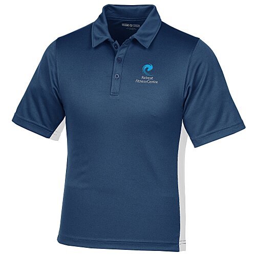 Side Swipe Colourblock Performance Polo - Men's - 24 hr Main Image