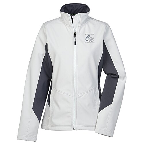 Crossland Colourblock Soft Shell Jacket - Ladies' - 24 hr Main Image