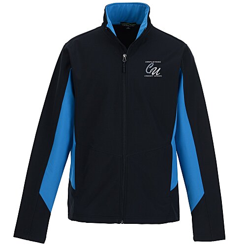 Crossland Colourblock Soft Shell Jacket - Men's - 24 hr Main Image