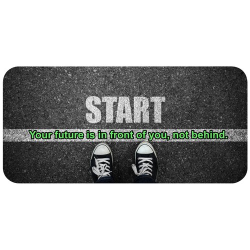Surface Tac Outdoor High Traffic Graphics - 2' x 4' Main Image