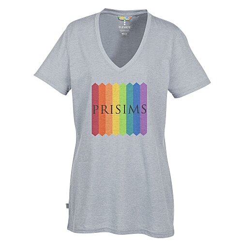 Sarek Lightweight Blend V-Neck Tee - Ladies' - Full Colour Main Image