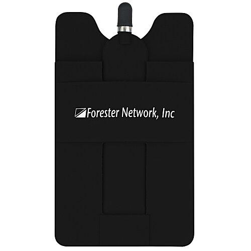 Samara Smartphone Wallet Stand with Stylus - 24 hr Main Image
