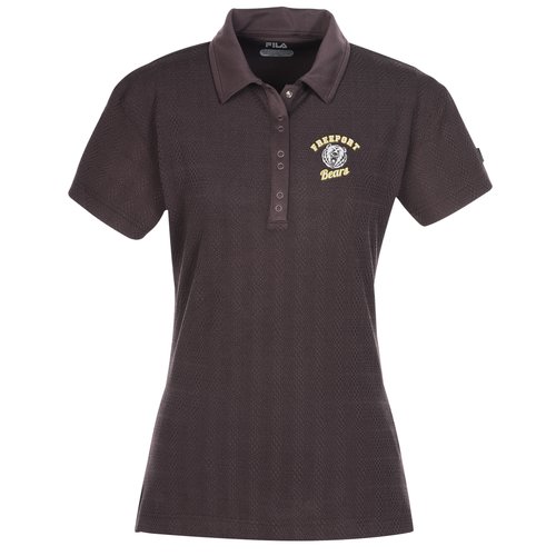FILA Melbourne Sphere Textured Tech Polo - Ladies' Main Image