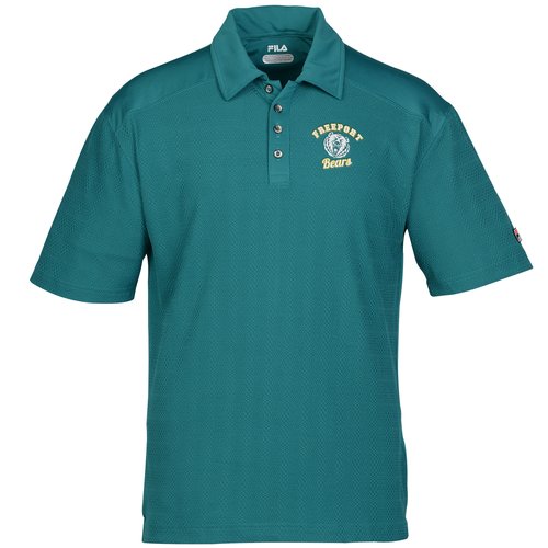 FILA Brisbane Sphere Textured Tech Polo - Men's Main Image