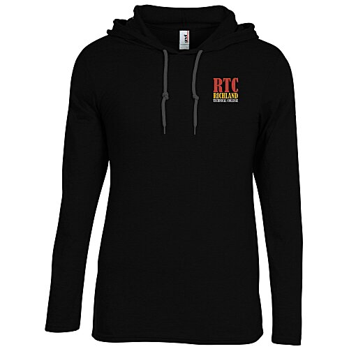 Gildan Lightweight Hooded T-Shirt - Men's - Colours - Embroidered Main Image