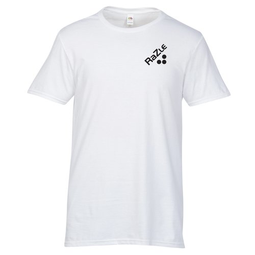 Fruit of the Loom Sofspun T-Shirt - Men's - White - Screen Main Image