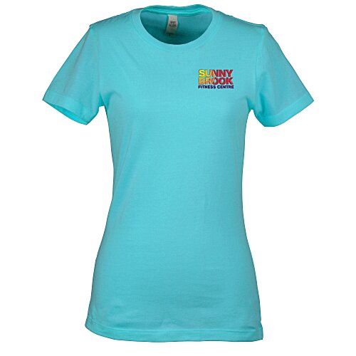 Next Level Fitted Crew T-Shirt - Ladies' - Embroidered Main Image