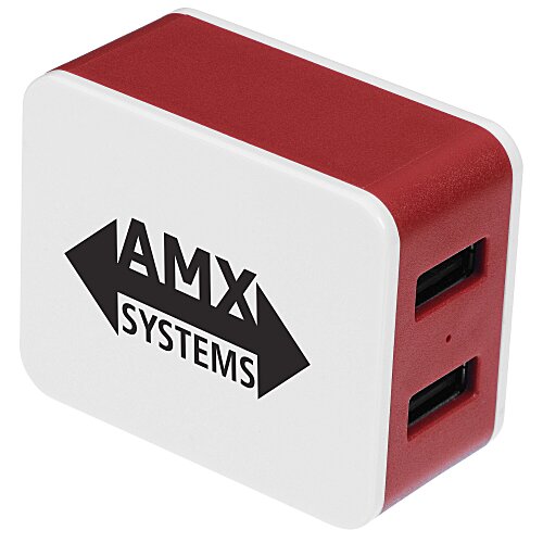 2 Port USB Folding Wall Charger Main Image