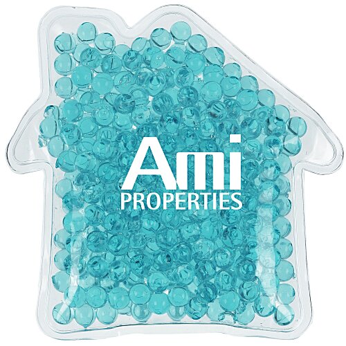 Shaped Mini Aqua Pearls Hot/Cold Pack - House Main Image
