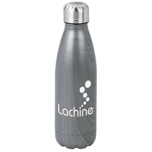 Rockit Claw Stainless Water Bottle - 17 oz - Stone Grey - 24 hr Main Image