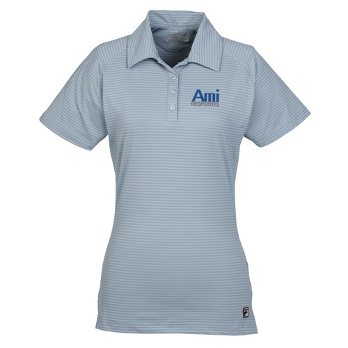 FILA Corsica Striped Performance Polo - Ladies' Main Image
