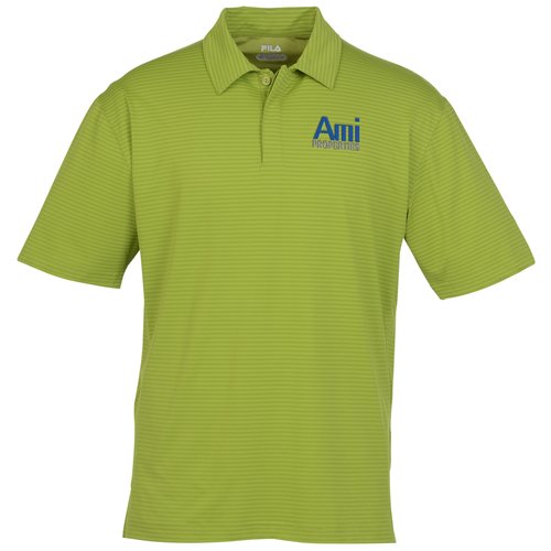 FILA Monaco Striped Performance Polo - Men's Main Image