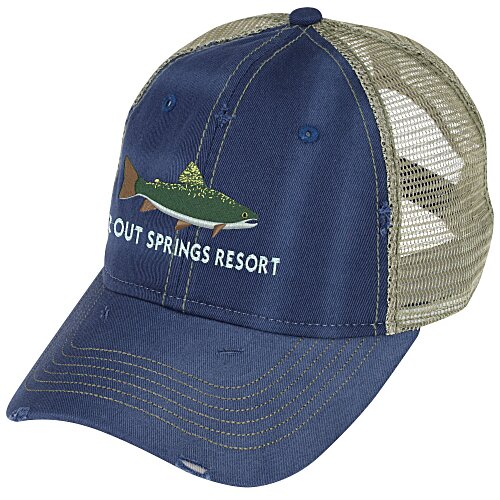 Dirty Washed Mesh Cap Main Image