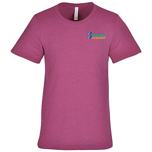 Bella+Canvas Tri-Blend T-Shirt - Men's - Embroidered Main Image