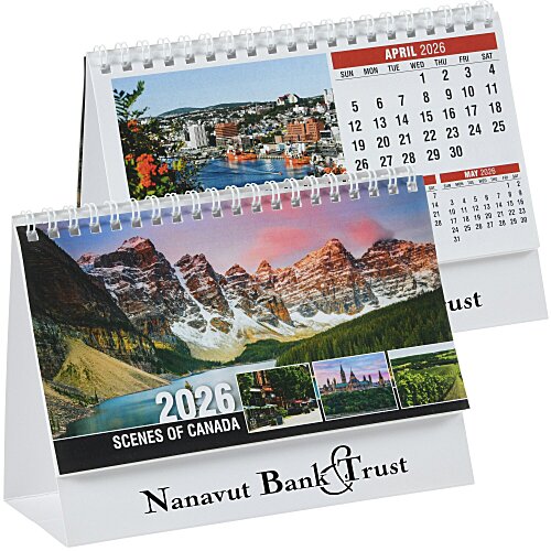 Scenes of Canada Desk Calendar Main Image