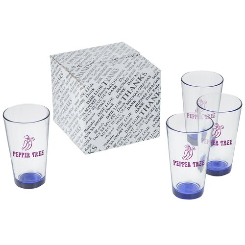 Pint Glass Set - 16 oz - Bottom Colour Main Image