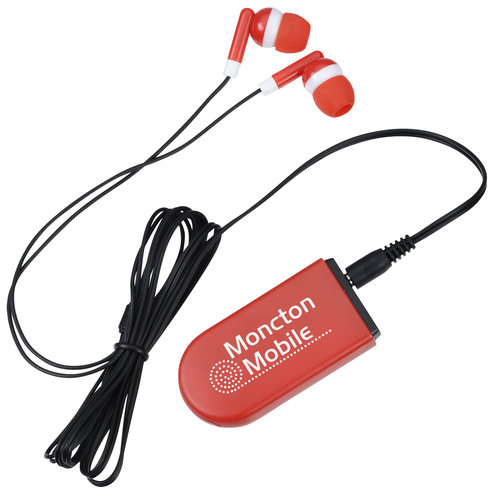 Flash Bluetooth Receiver with Ear Buds Main Image