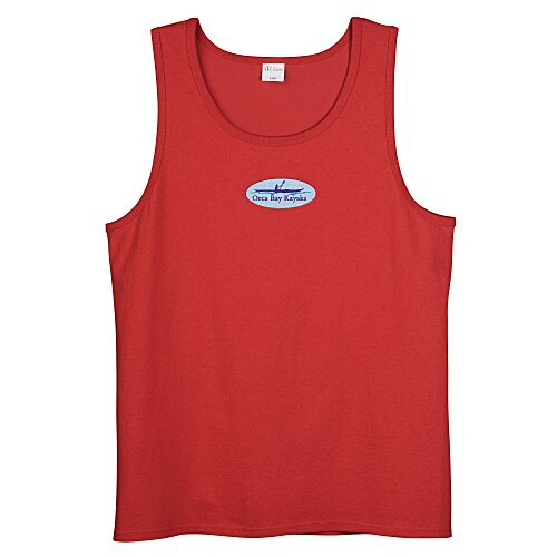 Everyday Cotton Tank Top - Men's - Colours -  Embroidered Main Image