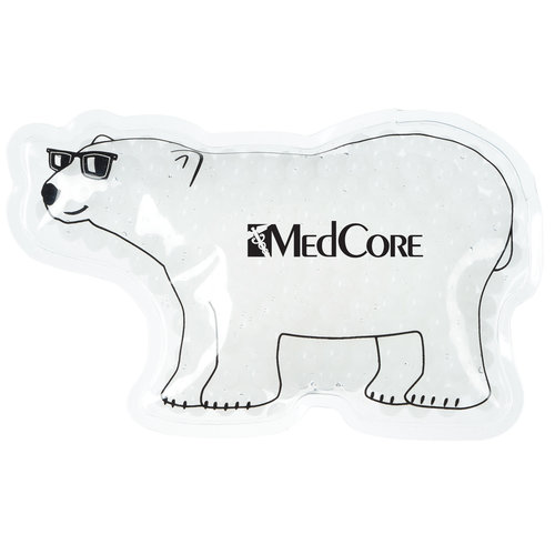 Shaped Mini Aqua Pearls Hot/Cold Pack - Polar Bear Main Image