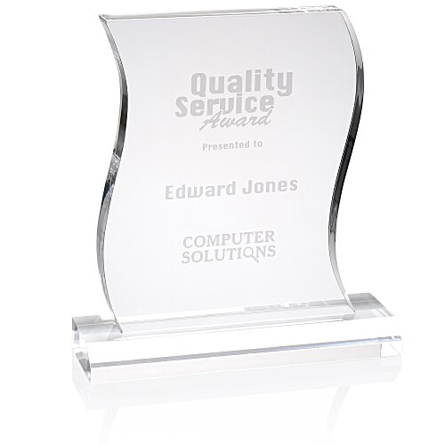 Wave Acrylic Award Main Image